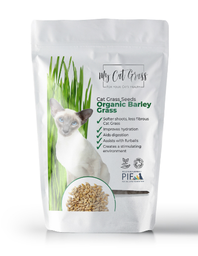 Cat Grass Seed Pouch Barley