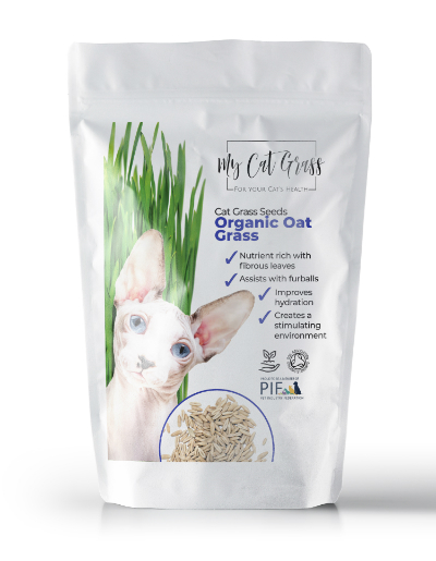 Cat Grass Seed Pouch - Oat
